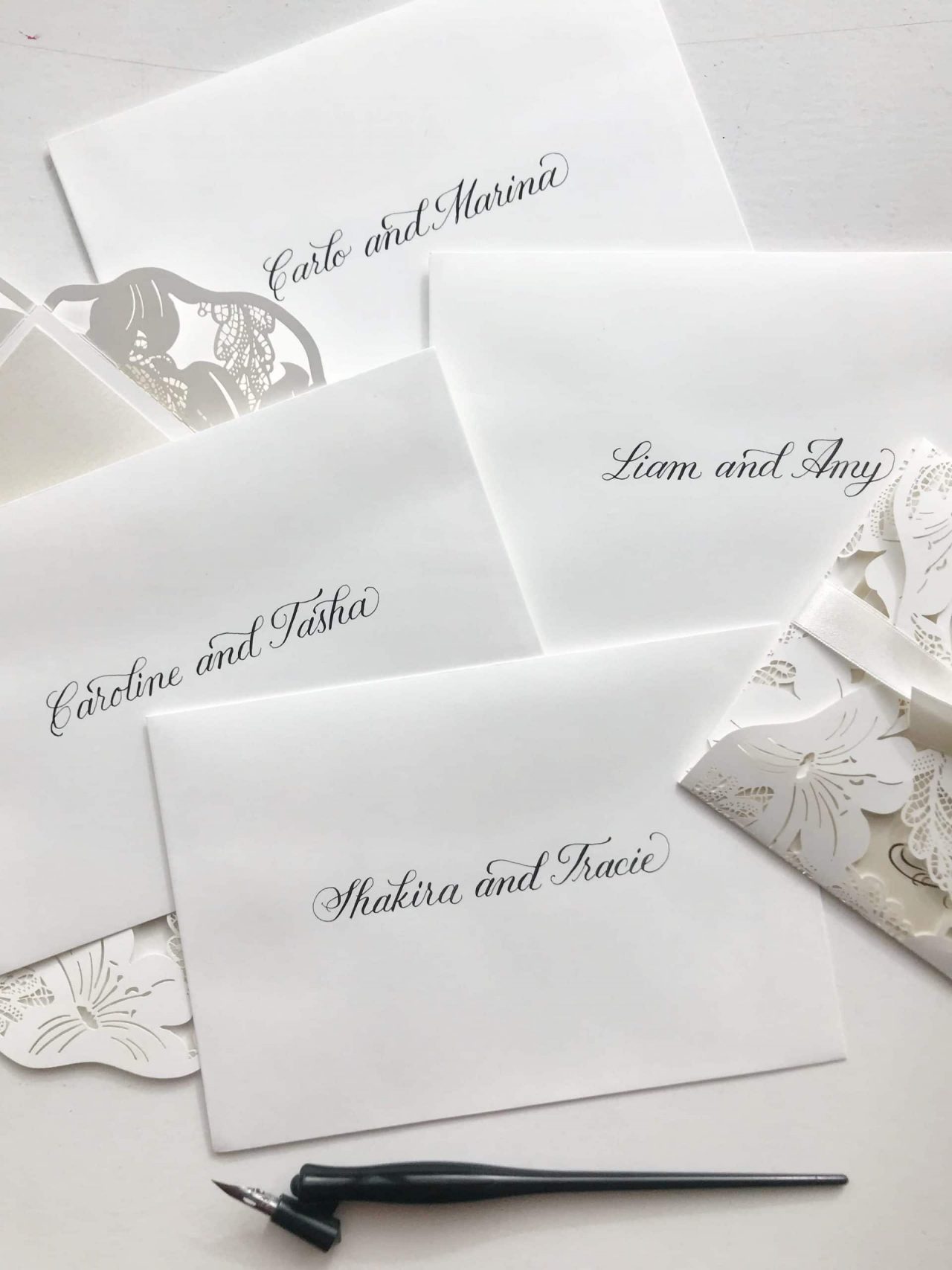 Wedding Envelopes Calligraphy Ireland