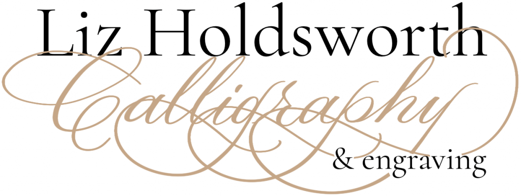 Liz Holdsworth Calligraphy and Engraving Dublin Ireland